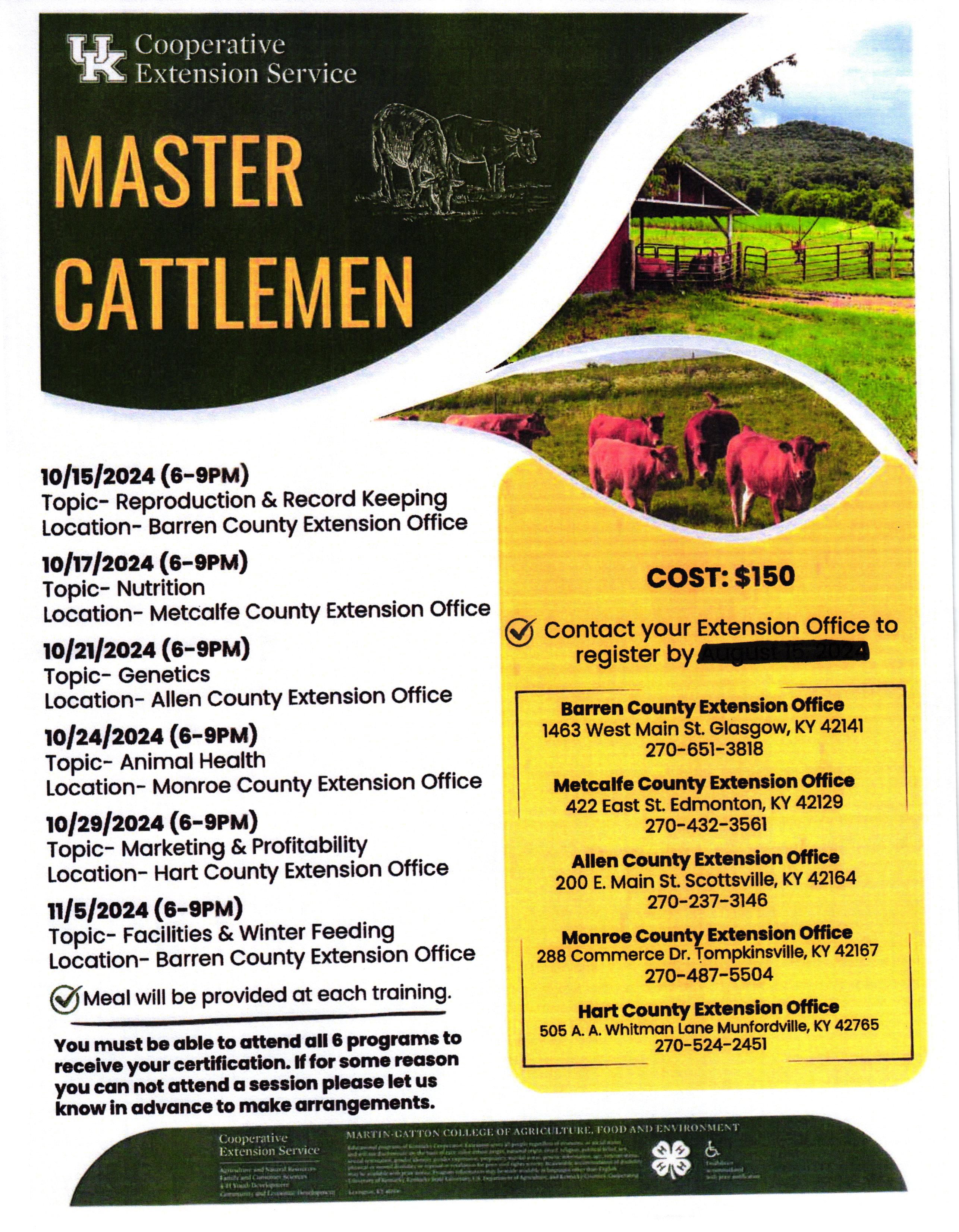 Master Cattlemen